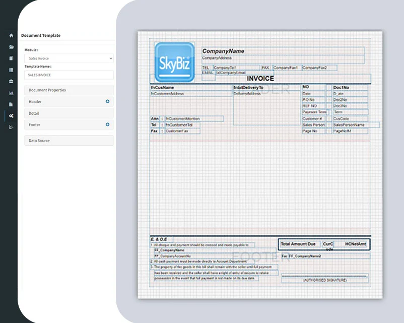 Document Designer Tools